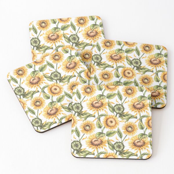 Item preview, Sunflower - Seamless Pattern - Water Color designed and sold by patternjp.