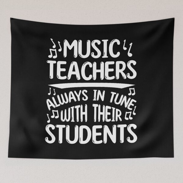 Item preview, Music Teachers Always In Tune With Their Students! Music Educator Puns designed and sold by PMCreative.