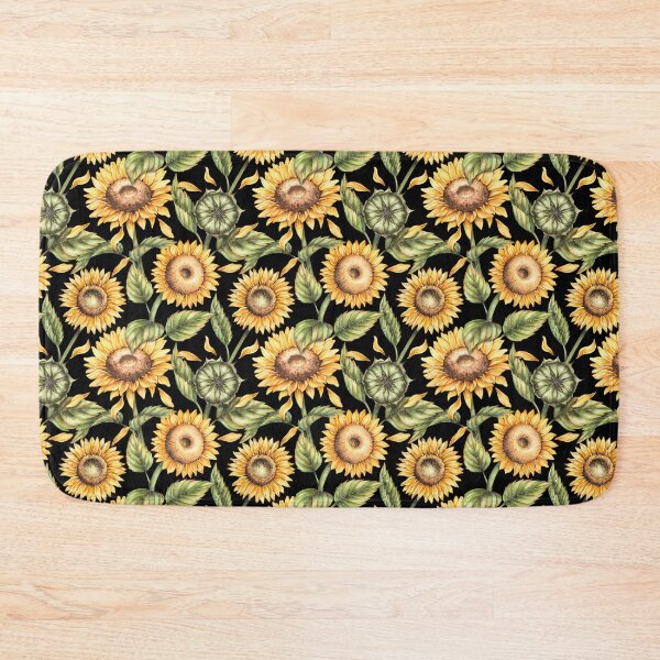 Item preview, Sunflower - Seamless Pattern - Water Color designed and sold by patternjp.
