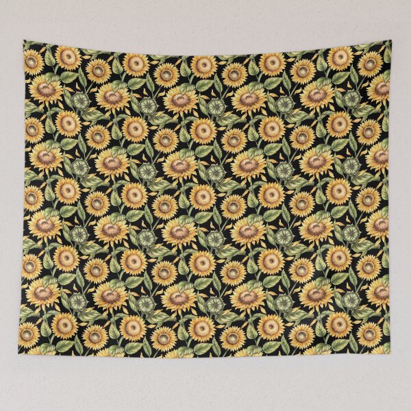 Item preview, Sunflower - Seamless Pattern - Water Color designed and sold by patternjp.