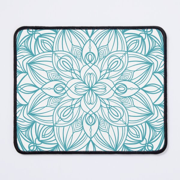 Item preview, Turquoise mandala designed and sold by Stefania do Rego Almeida.
