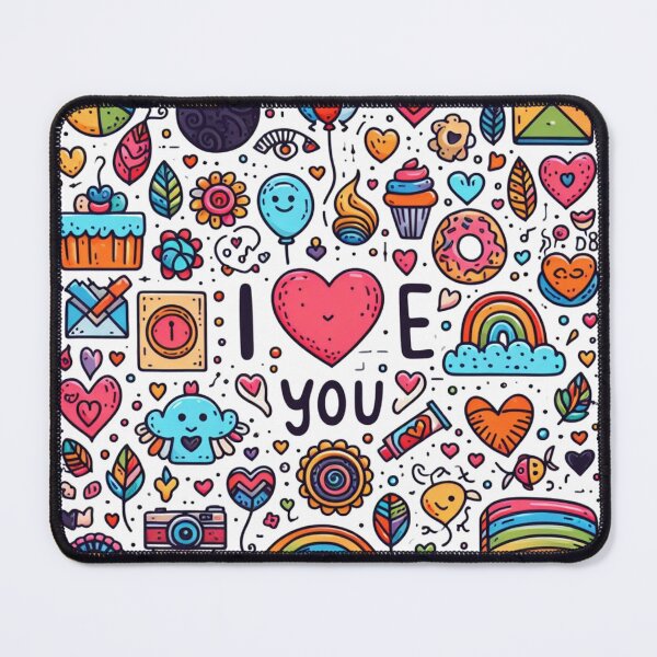 Item preview, Valentine's Day I love You board with sweet valentine elements  designed and sold by JaroDesign2023.