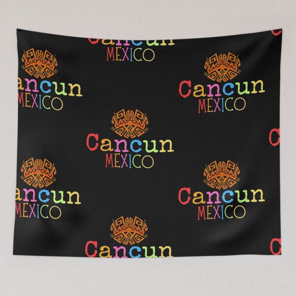 Item preview, Cancun Mexico Spring Break Colorful Design designed and sold by EarthArtDesigns.