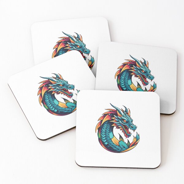 Item preview, "Fiery Dragon Emblem." designed and sold by MYTHIC PEEL STICKERS.