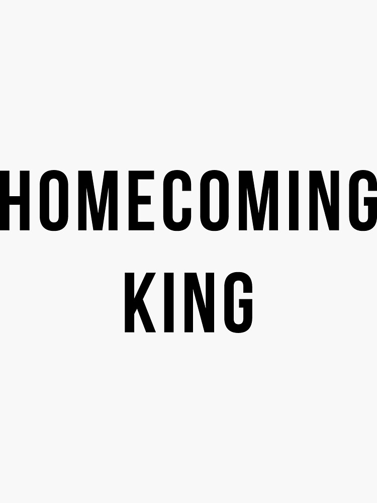 Homecoming Sticker for Sale by arbytrationn