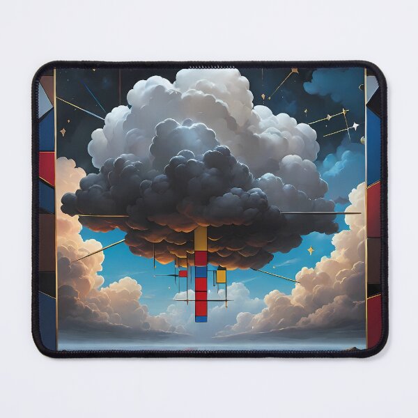 Item preview, Mondrian clouds designed and sold by Digital-dust.
