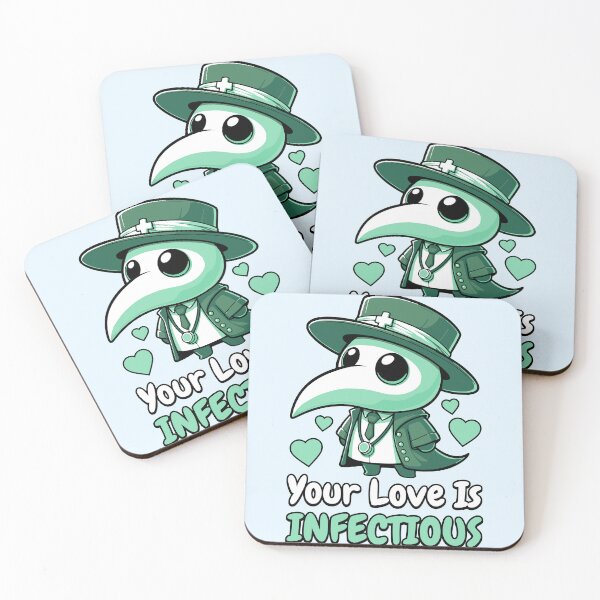 Item preview, Your Love Is Infectious! Cute Valentines Day Plague Dr designed and sold by PMCreative.