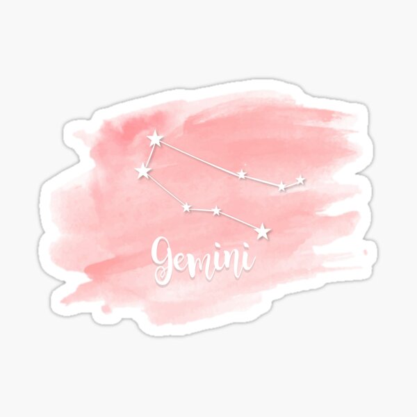 Gemini Horoscope Sticker
