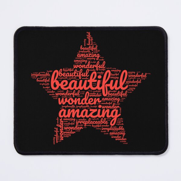 Item preview, Beautyfull, wonder, amazing Funny star text designed and sold by PrinceskiKinii.