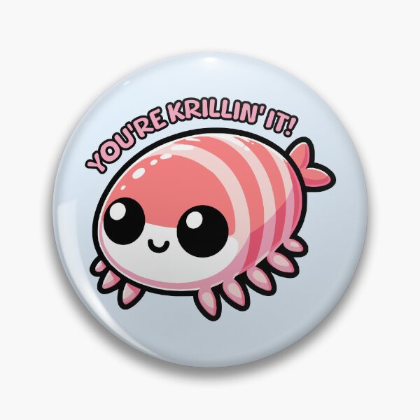 Artikelvorschau, Du bist Krillin It! Niedliche Krill-Wortspiele entworfen und verkauft von PMCreative.