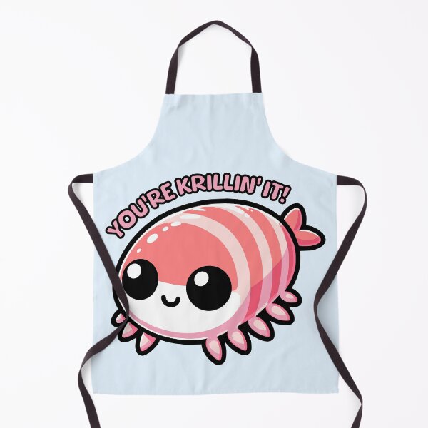 Item preview, You're Krillin It! Cute Krill Puns designed and sold by PMCreative.