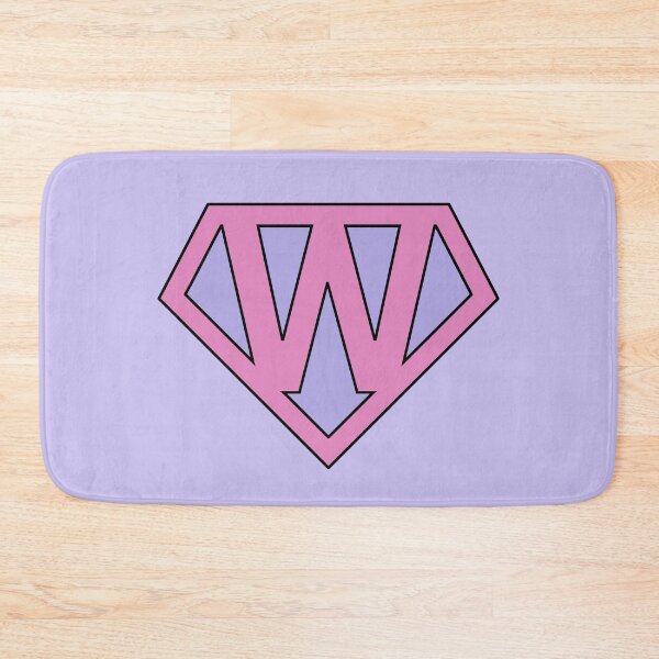 Item preview, Letter W | Super Letter | Purple and Pink designed and sold by Christiana-Art.