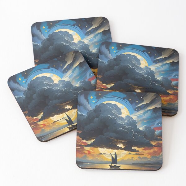 Item preview, Sunset sail designed and sold by Digital-dust.
