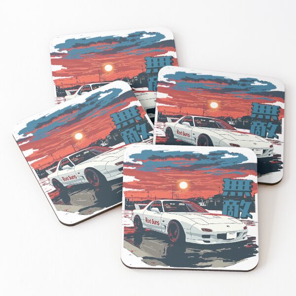 Item preview, RedSuns White RX7 designed and sold by Gearhead-VP.