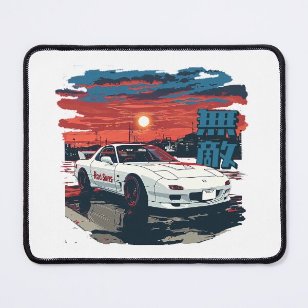 Item preview, RedSuns White RX7 designed and sold by Gearhead-VP.