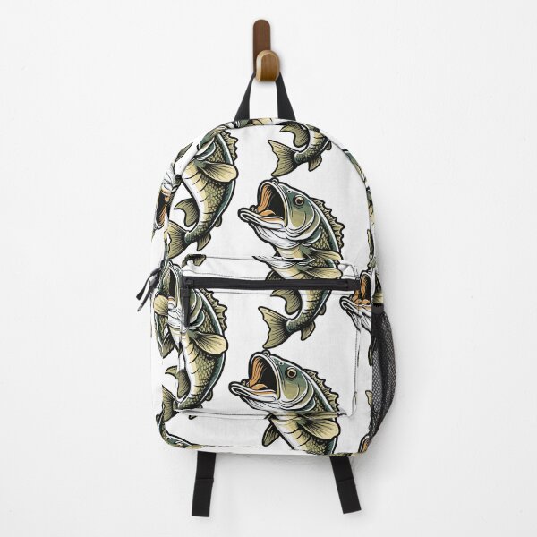 Item preview, Bass fishing sticker designed and sold by portokalis.