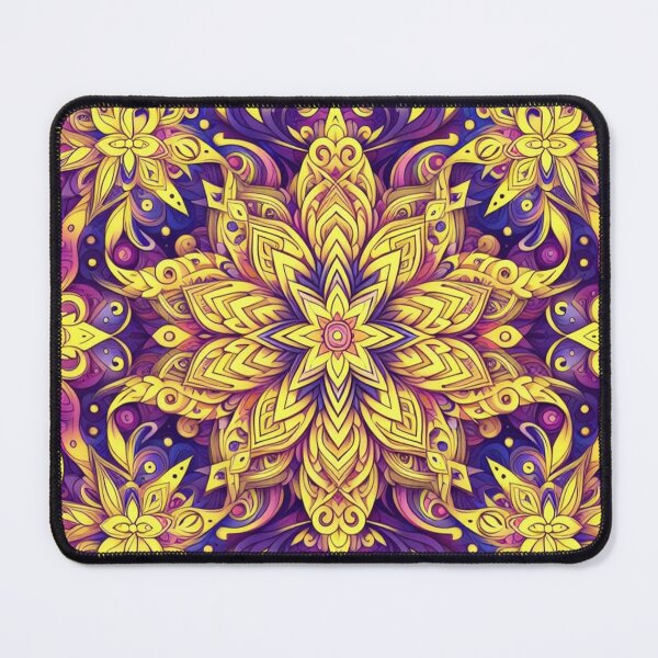 Item preview, Purple & Yellow Mandala 2 designed and sold by ollie-shop.