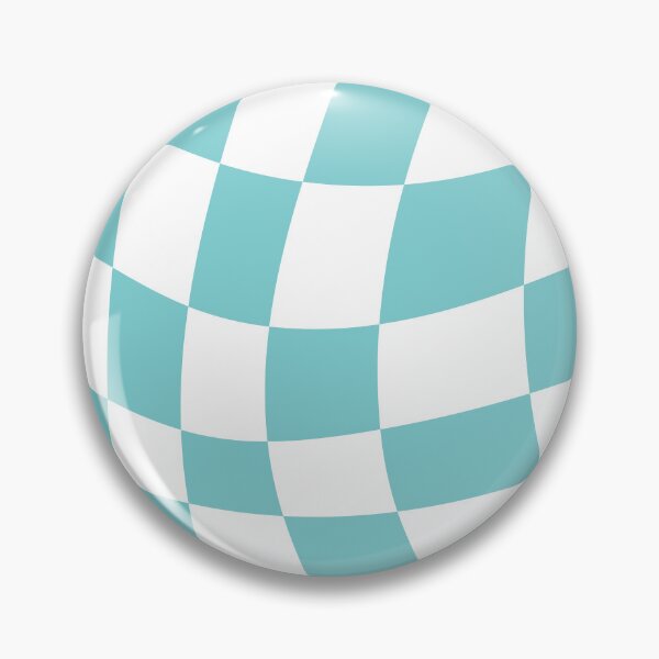 Item preview, Blue checker pattern designed and sold by InfiniteSticker.