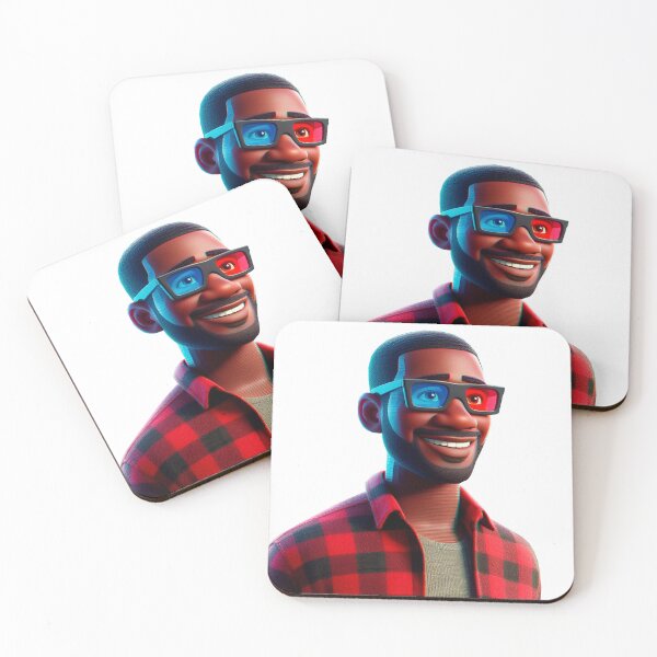 Item preview, Man with 3d glasses designed and sold by Naymar Hernandez.