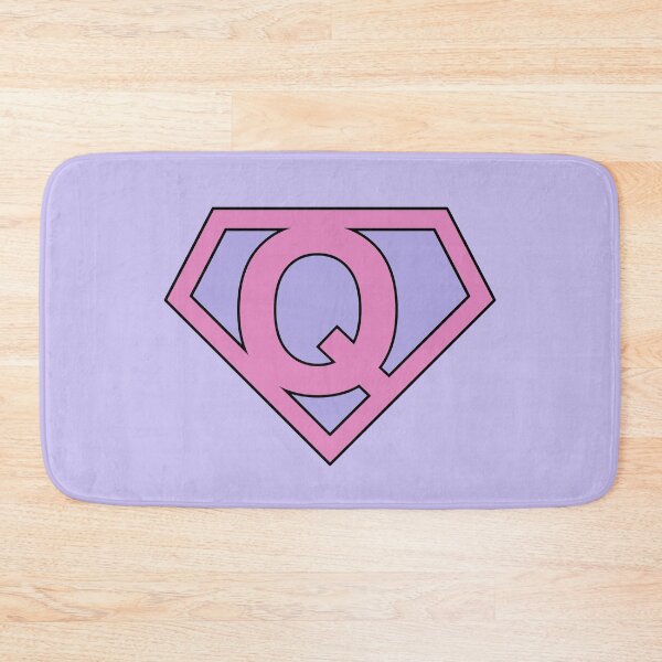 Item preview, Letter Q | Super Letter | Purple and Pink designed and sold by Christiana-Art.