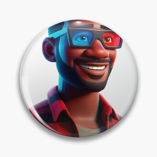 Item preview, Man with 3d glasses designed and sold by Naymar Hernandez.