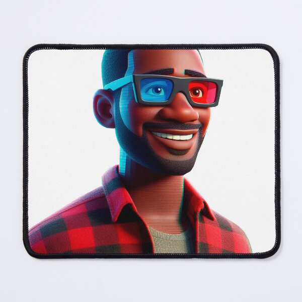 Item preview, Man with 3d glasses designed and sold by Naymar Hernandez.