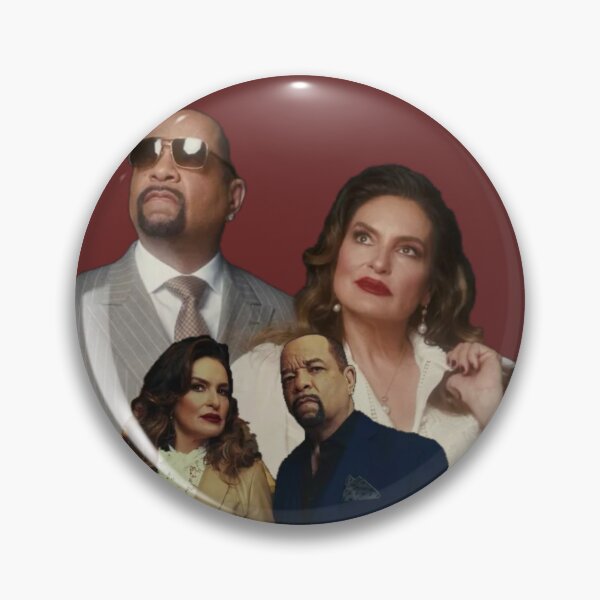 Item preview, SVU vintage look of Mariska Hargitay Icet cute sticker meme designed and sold by Movietvseries.