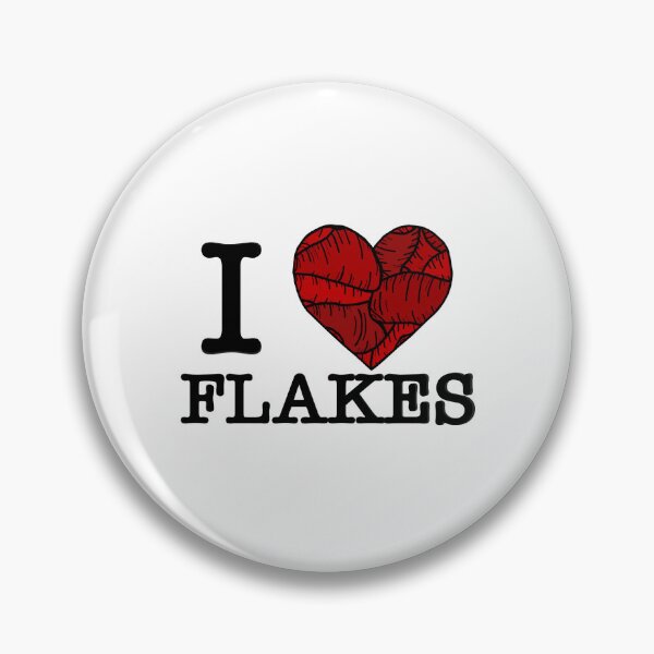 Item preview, I Love Flakes! designed and sold by Trowel-Tales.