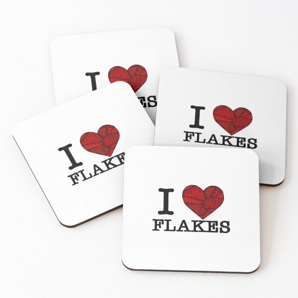 Item preview, I Love Flakes! designed and sold by Trowel-Tales.