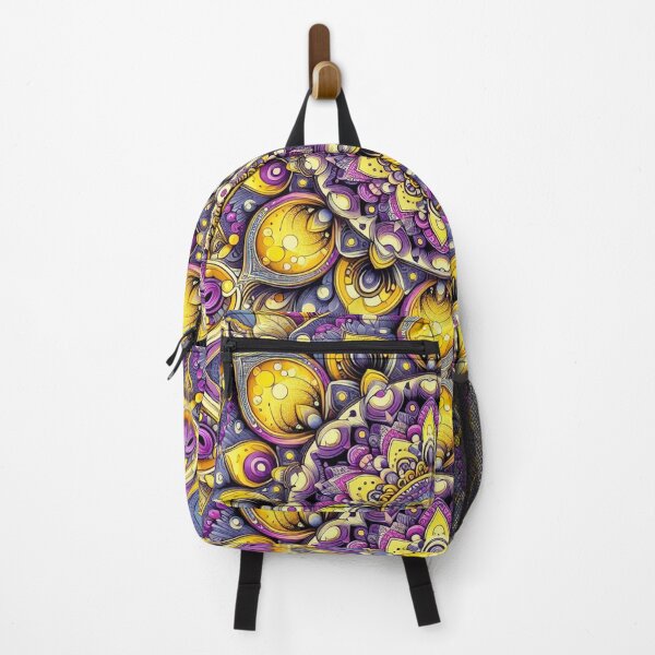 Item preview, Purple & Yellow Mandala 3 designed and sold by ollie-shop.