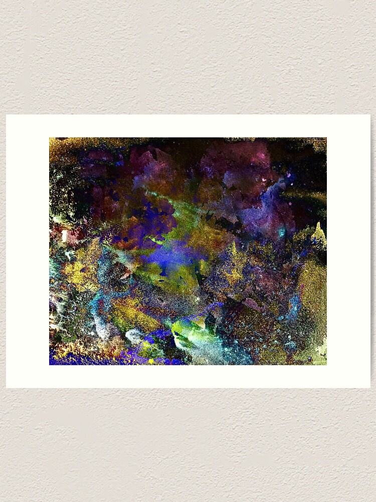 Thumbnail 1 of 3, Art Print, Neon Seas designed and sold by TSteeleArt.
