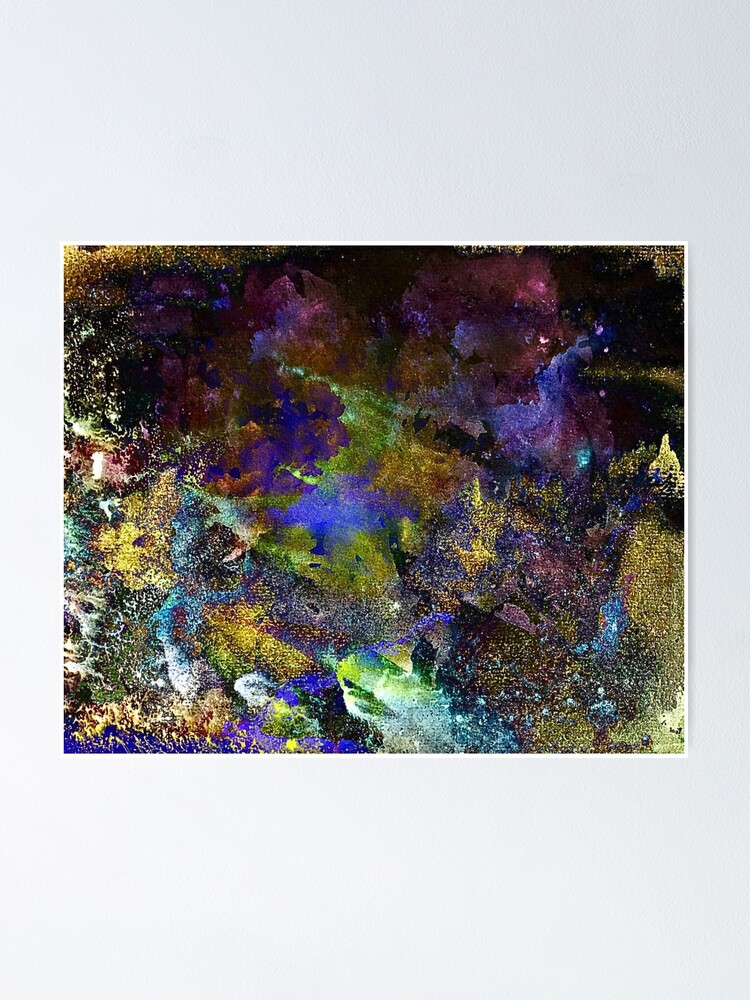 Thumbnail 1 of 3, Poster, Neon Seas designed and sold by TSteeleArt.