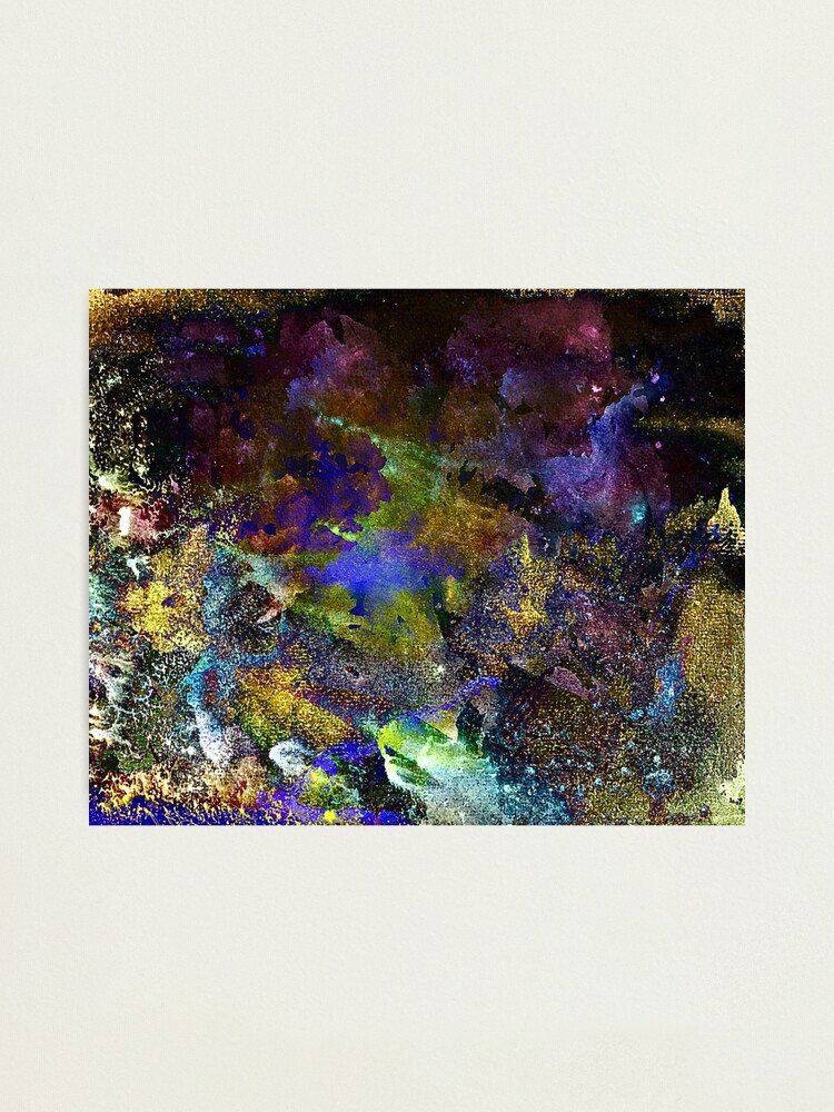 Thumbnail 1 of 3, Photographic Print, Neon Seas designed and sold by TSteeleArt.