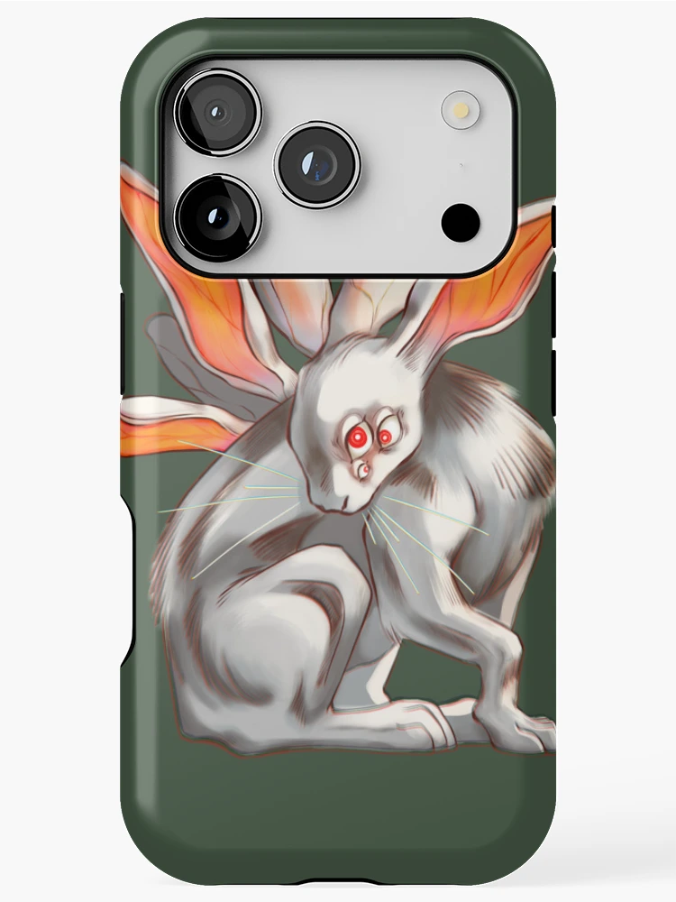 Thumbnail 1 of 4, iPhone Case, All Ears - Rabbit Hare design designed and sold by SandDolphin.