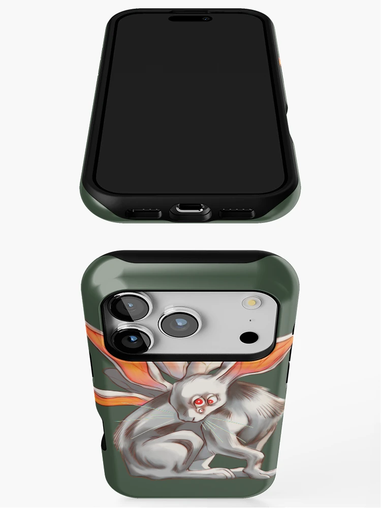 Thumbnail 3 of 4, iPhone Case, All Ears - Rabbit Hare design designed and sold by SandDolphin.