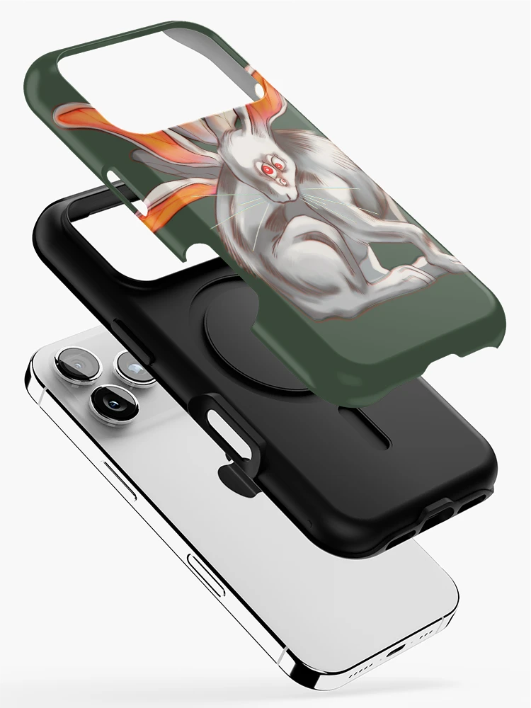 Thumbnail 2 of 4, iPhone Case, All Ears - Rabbit Hare design designed and sold by SandDolphin.
