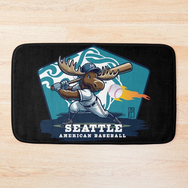 Artikelvorschau, USA - Amerikanischer BASEBALL - Seattle - Baseball-Maskottchen - Seattle Baseball entworfen und verkauft von ArtProjectShop.