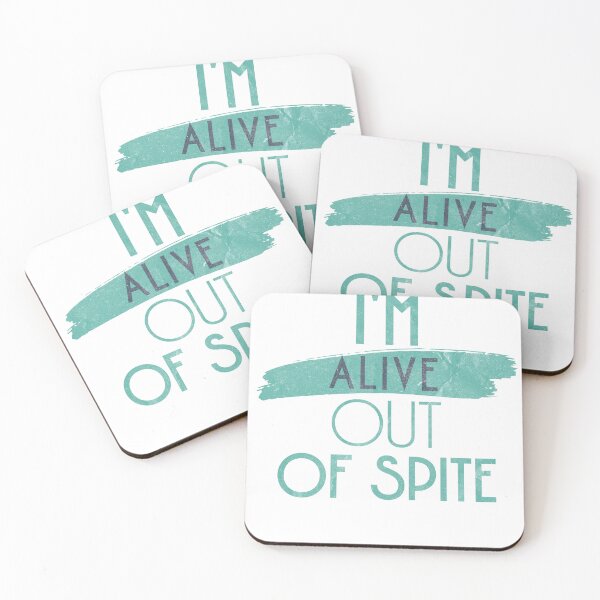 Item preview, I'm Alive Out of Spite  designed and sold by retrorascal.
