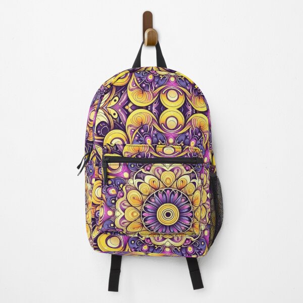 Item preview, Purple & Yellow Mandala 4 designed and sold by ollie-shop.