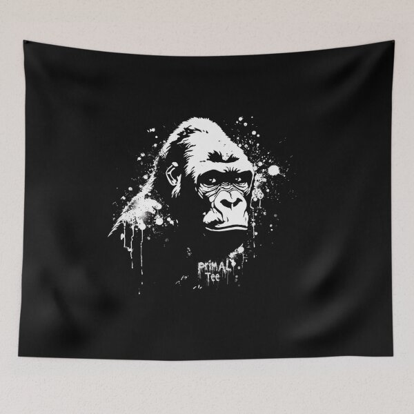Item preview, Primal Gorilla Street Art - Primal Tee Design 4 designed and sold by Reichcorp.