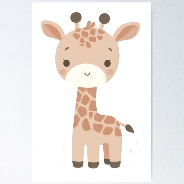 Item preview, Cute Cartoon Giraffe designed and sold by mYaro.