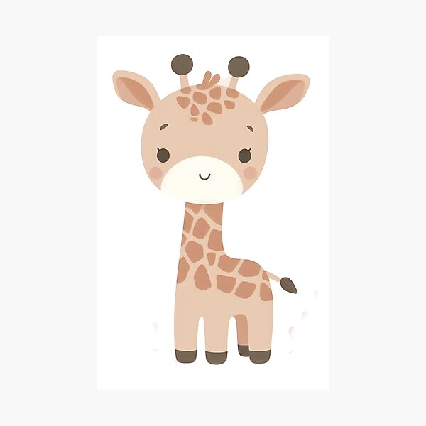 Item preview, Cute Cartoon Giraffe designed and sold by mYaro.