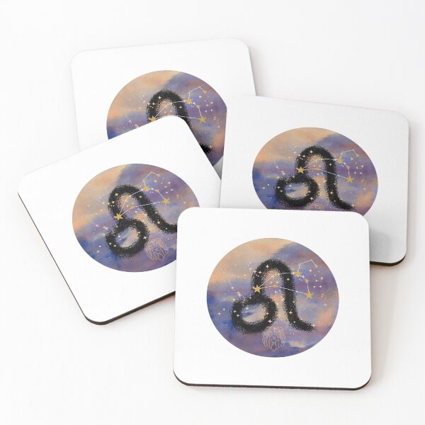 Item preview, LEO zodiac sign  designed and sold by Wild-way Art.