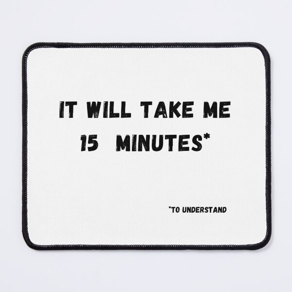Item preview, It will take me 15 mins to understand designed and sold by Just-reddesign.