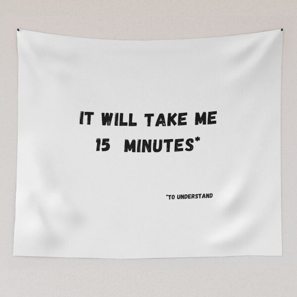 Item preview, It will take me 15 mins to understand designed and sold by Just-reddesign.