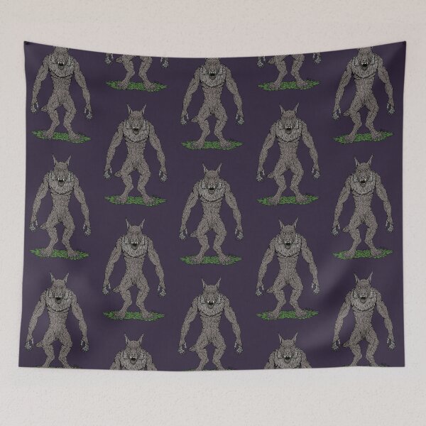 Item preview, Dogman Cryptid or Werewolf designed and sold by Azure Lion Productions.