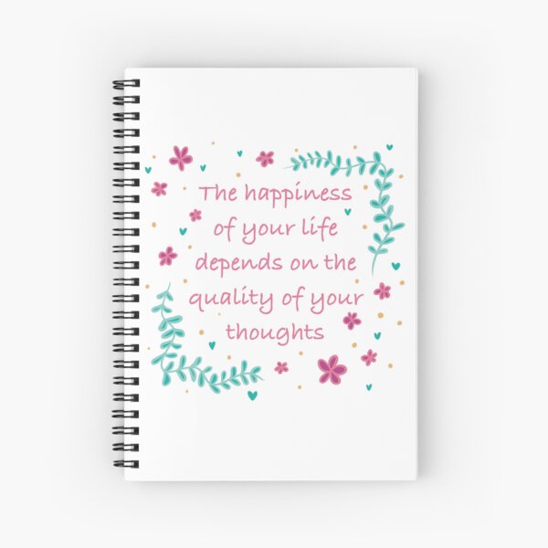 Item preview, The happiness of you life depends on the quality of your thoughts designed and sold by RokessaneShop.