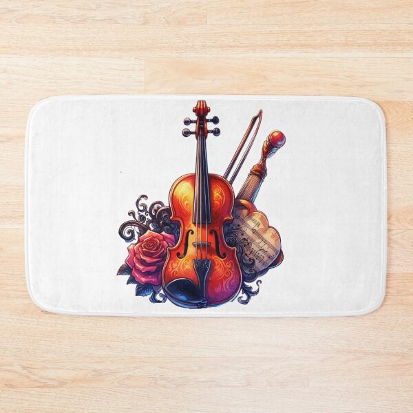 Item preview, Gothic valentines day violin goth Sticker designed and sold by Expressions-Sel.