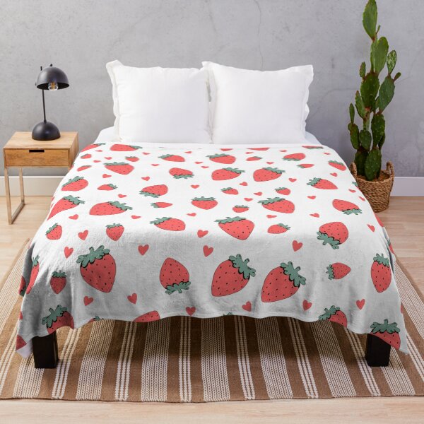 Item preview, Strawberries and Hearts designed and sold by OscarAndOphelia.