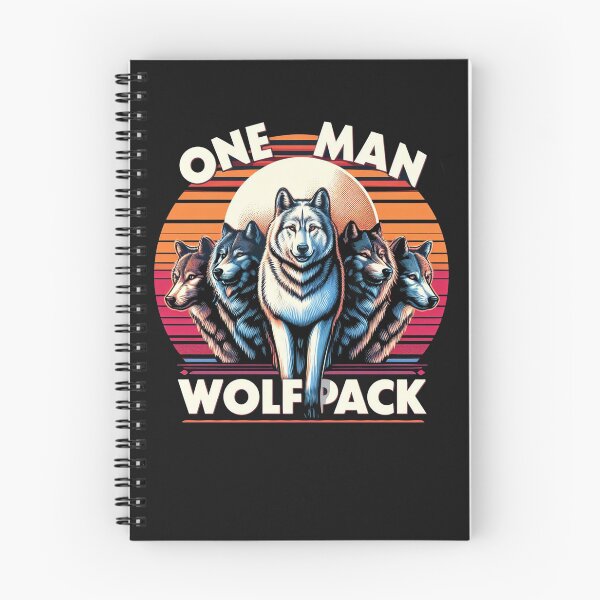 Item preview, One Man Wolfpack: Lone Howl designed and sold by American Artist Designs.